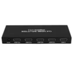 ClearConX 1-in 4-out HDMI Splitter with 3D Support - Black