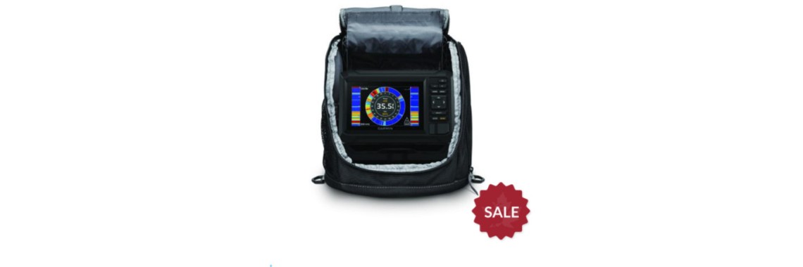 Garmin ICE FISHING - ECHOMAP UHD2 55cv Bundle, Canada Map